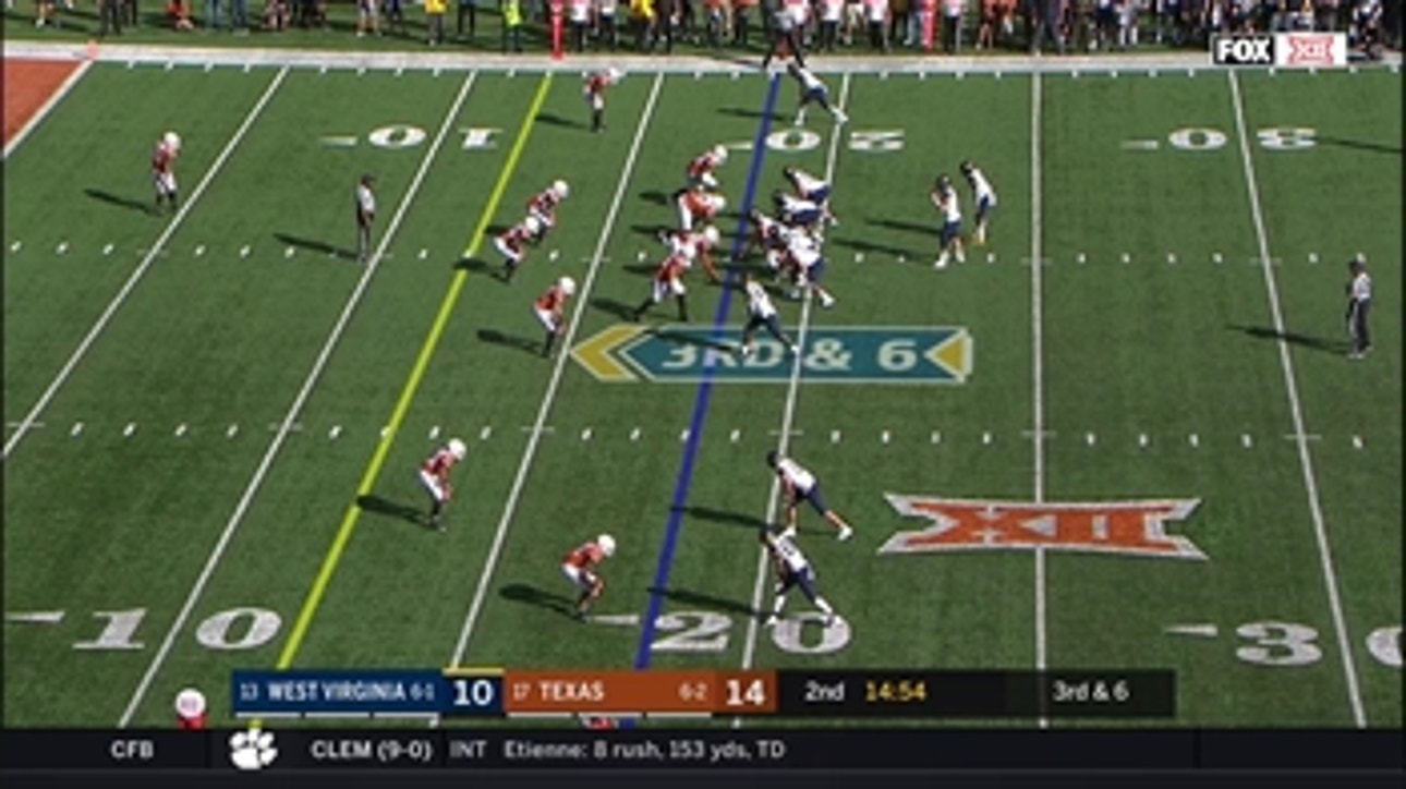 HIGHLIGHTS: Will Grier passes to David Sills for 18-yard TOUCHDOWN