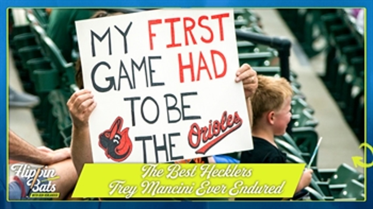 Trey Mancini shares his best outfield fan heckler story | Flippin’ Bats