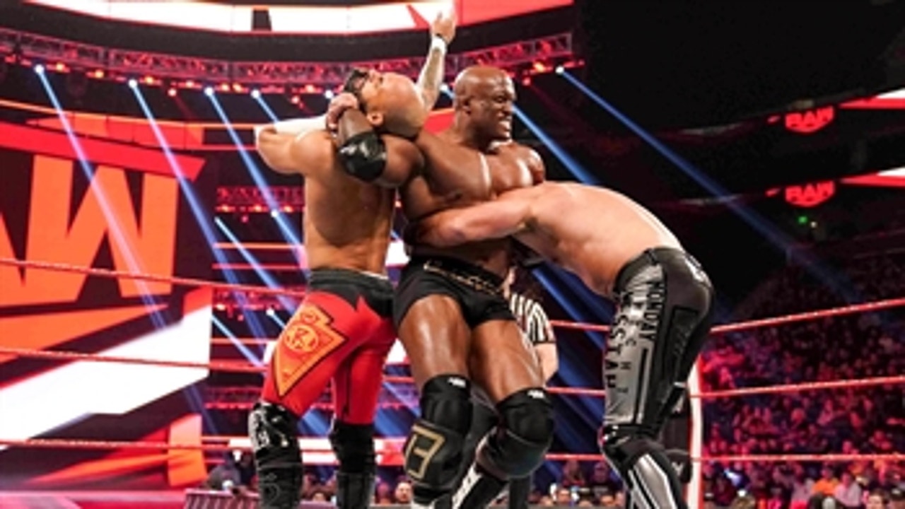 Seth Rollins vs. Ricochet vs. Bobby Lashley - Triple Threat Match: Raw, Feb. 3, 2020 (Full Match)