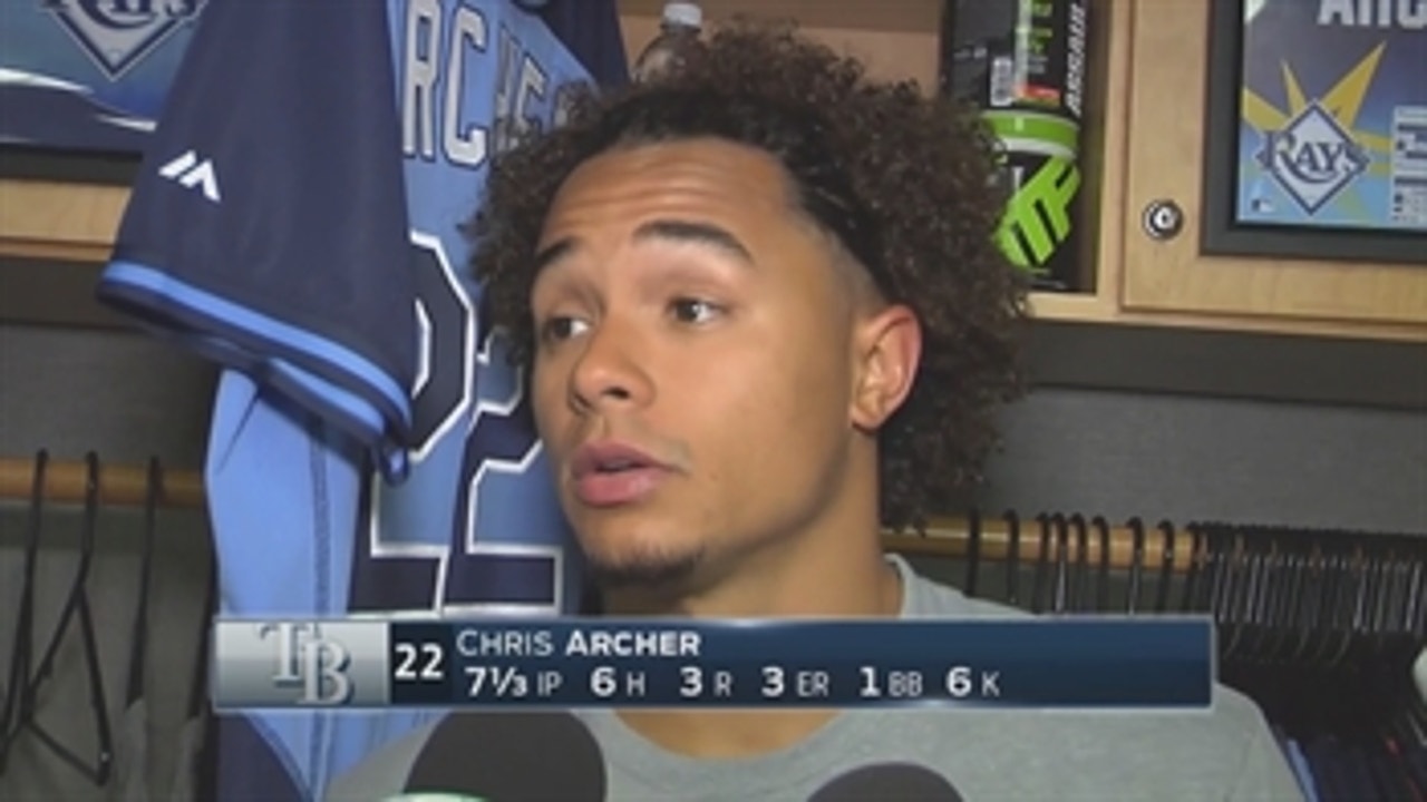 Chris Archer on Danny Duffy: That dude was on