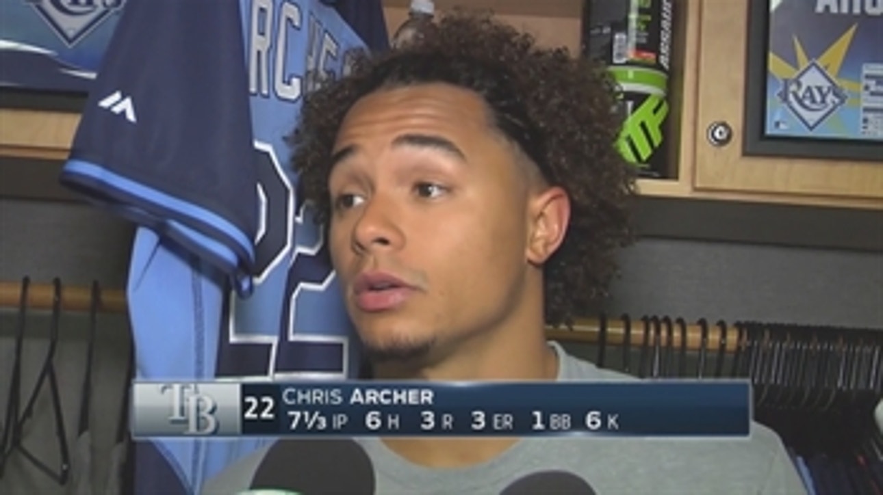 Chris Archer on Danny Duffy: That dude was on