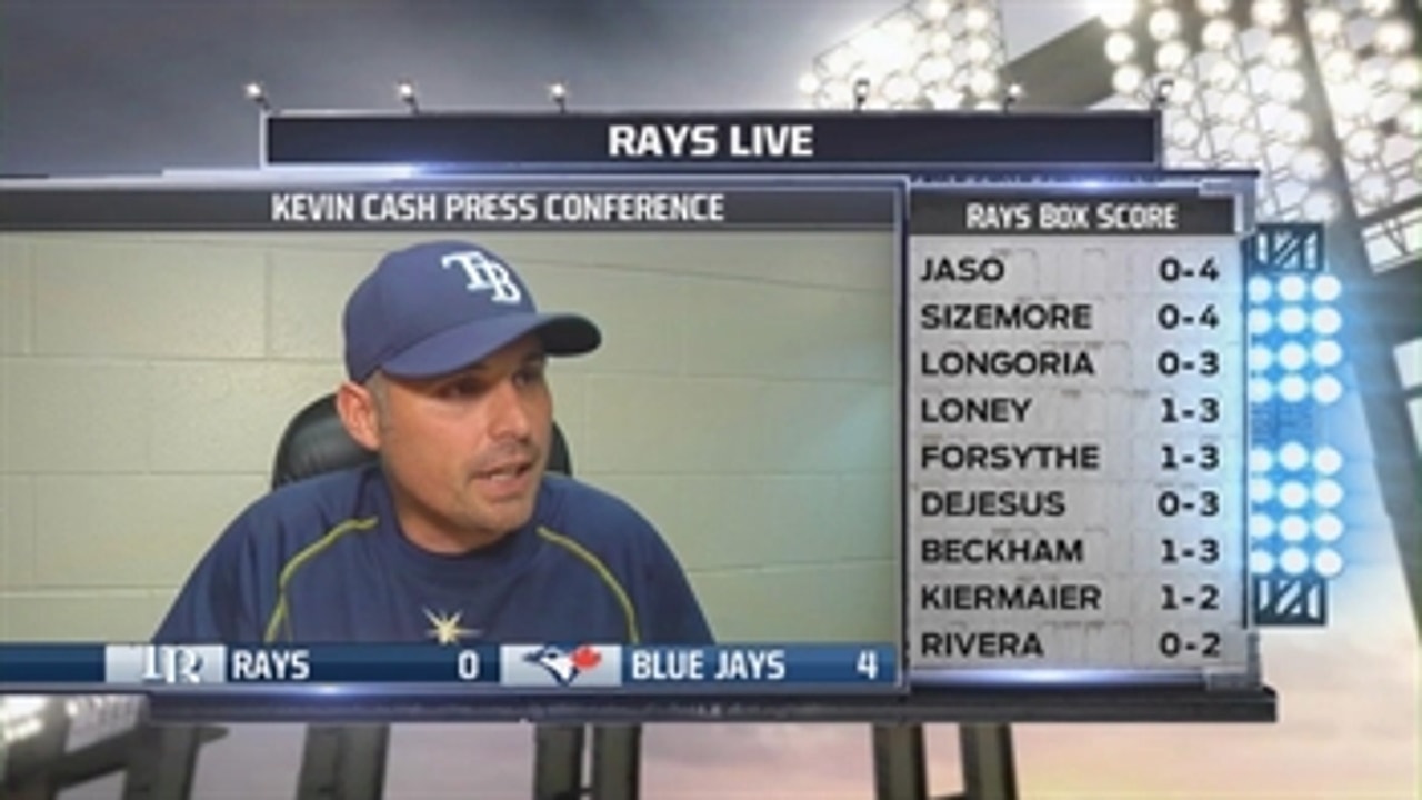 Kevin Cash: Chris Archer was outstanding