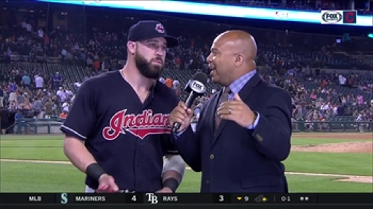 Jason Kipnis comes up clutch to hit game winning home run against Detroit