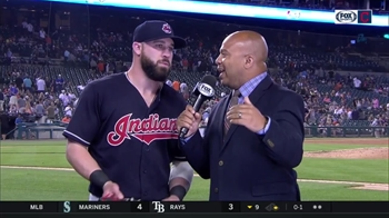 Jason Kipnis comes up clutch to hit game winning home run against Detroit