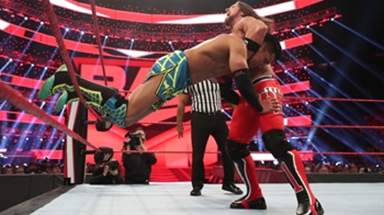 Akira Tozawa vs. AJ Styles: Raw, Jan. 6, 2020