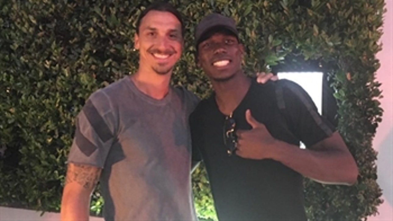 Manchester United bromance: Pogba and Zlatan