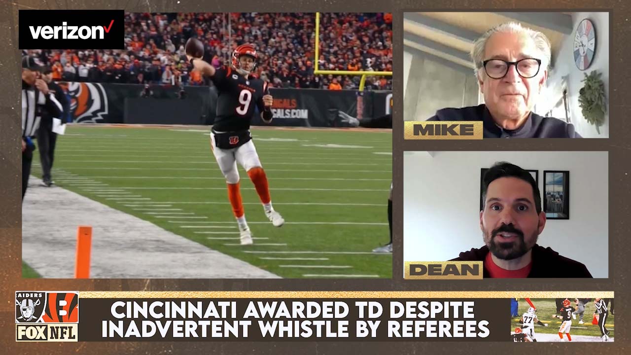'I think it's dangerous' — Mike Pereira on Joe Burrow's awarded TD despite inadvertent whistle by refs I Last Call