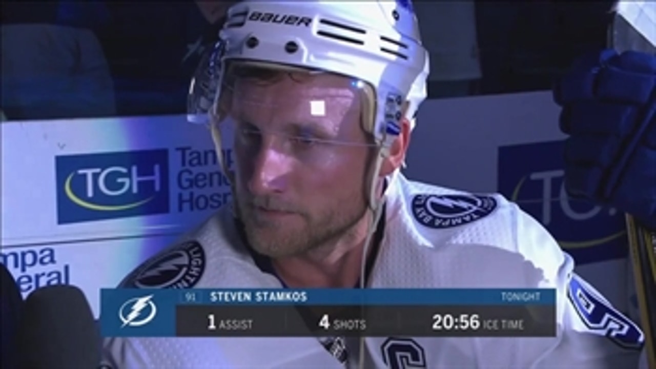 Steven Stamkos: You have to find different ways to win in this league