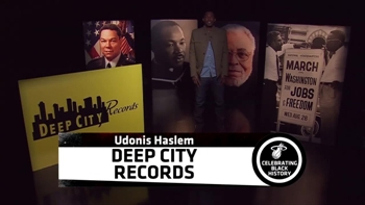 Black History Month: Udonis Haslem on Deep City Records