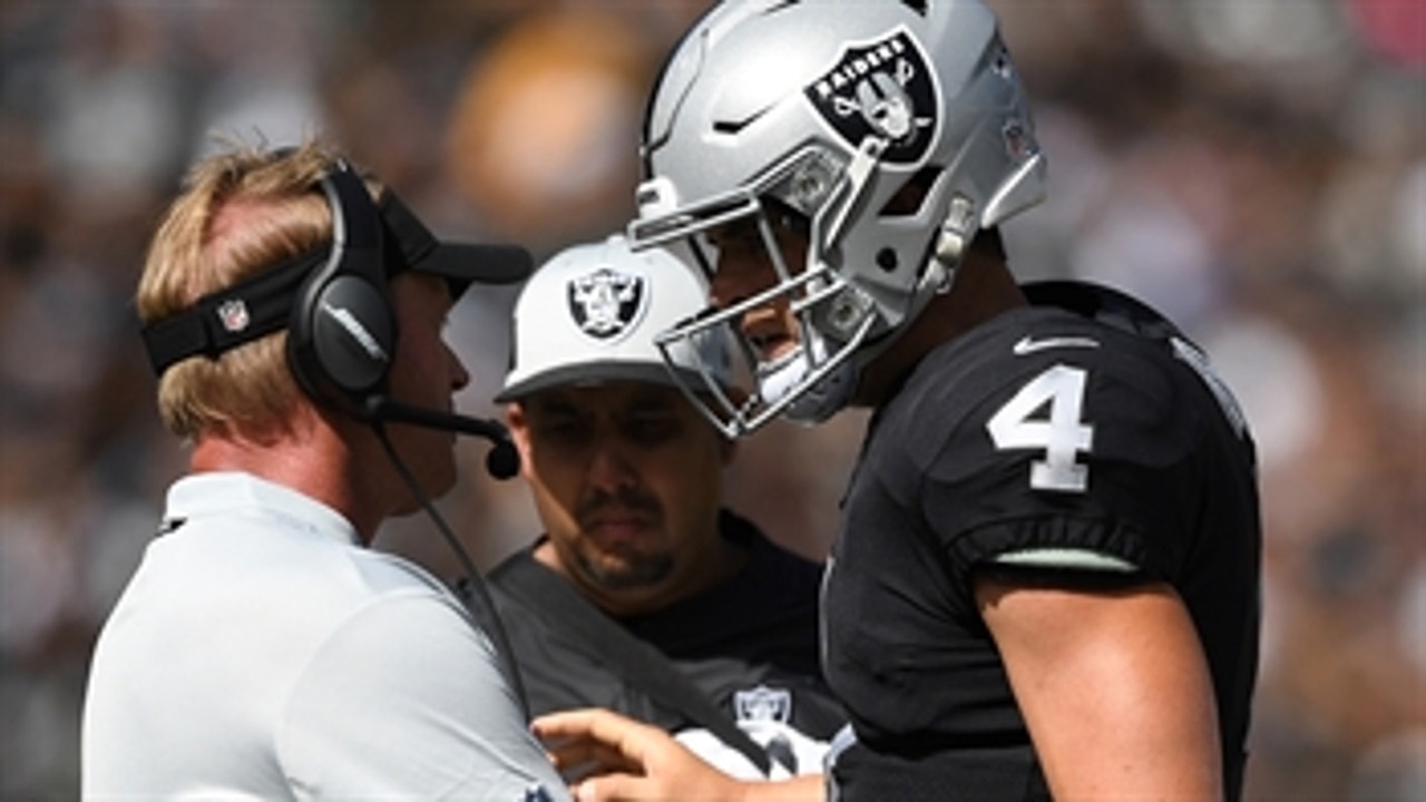NIck Wright explains why Jon Gruden must take a firm stance on QB Derek Carr