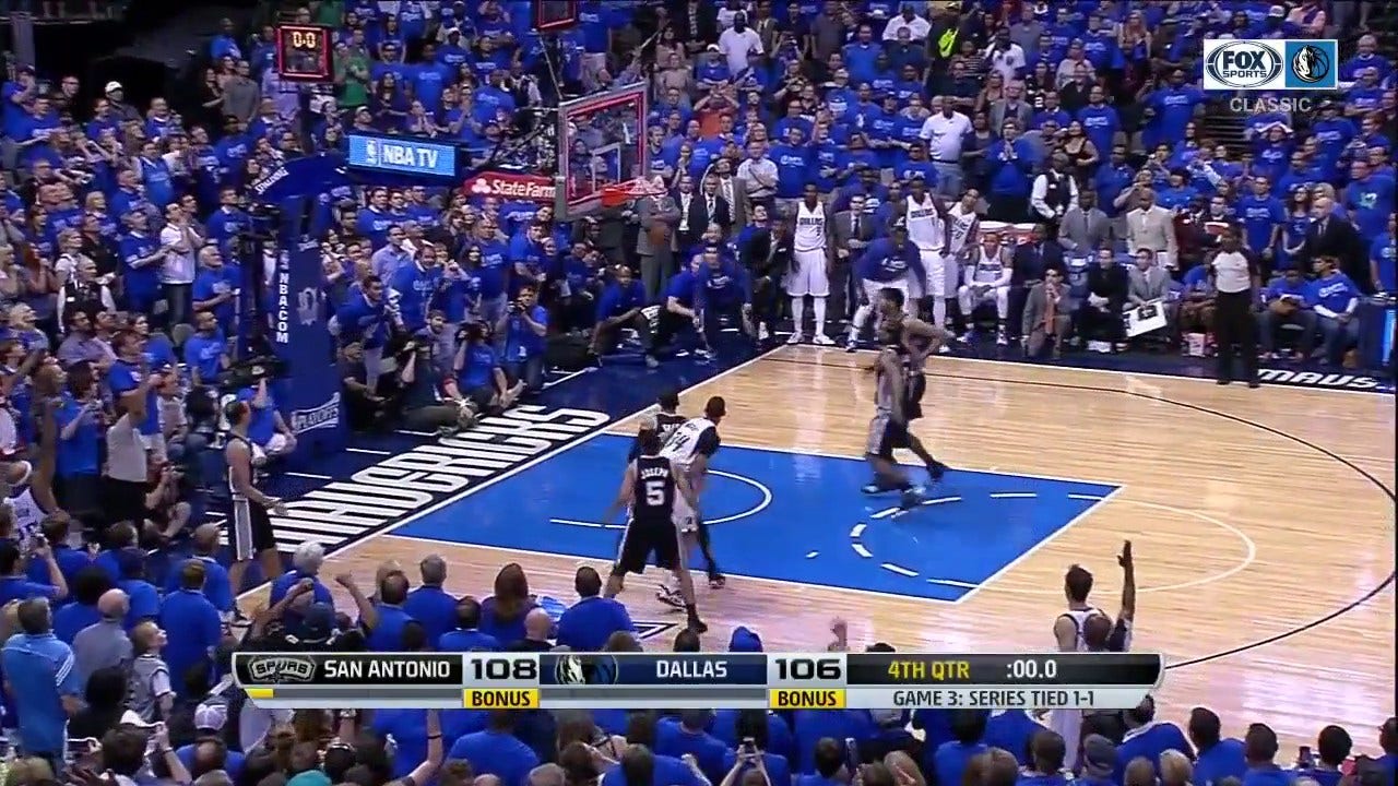 WATCH: Vince Carter at the BUZZER Gives Dallas a 2-1 Series Lead | Mavericks CLASSICS