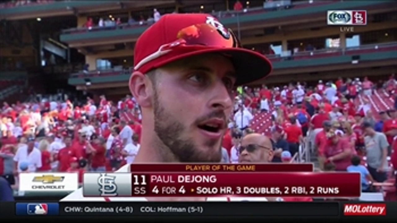 Paul DeJong: 'I just got some pitches to hit' against the Mets