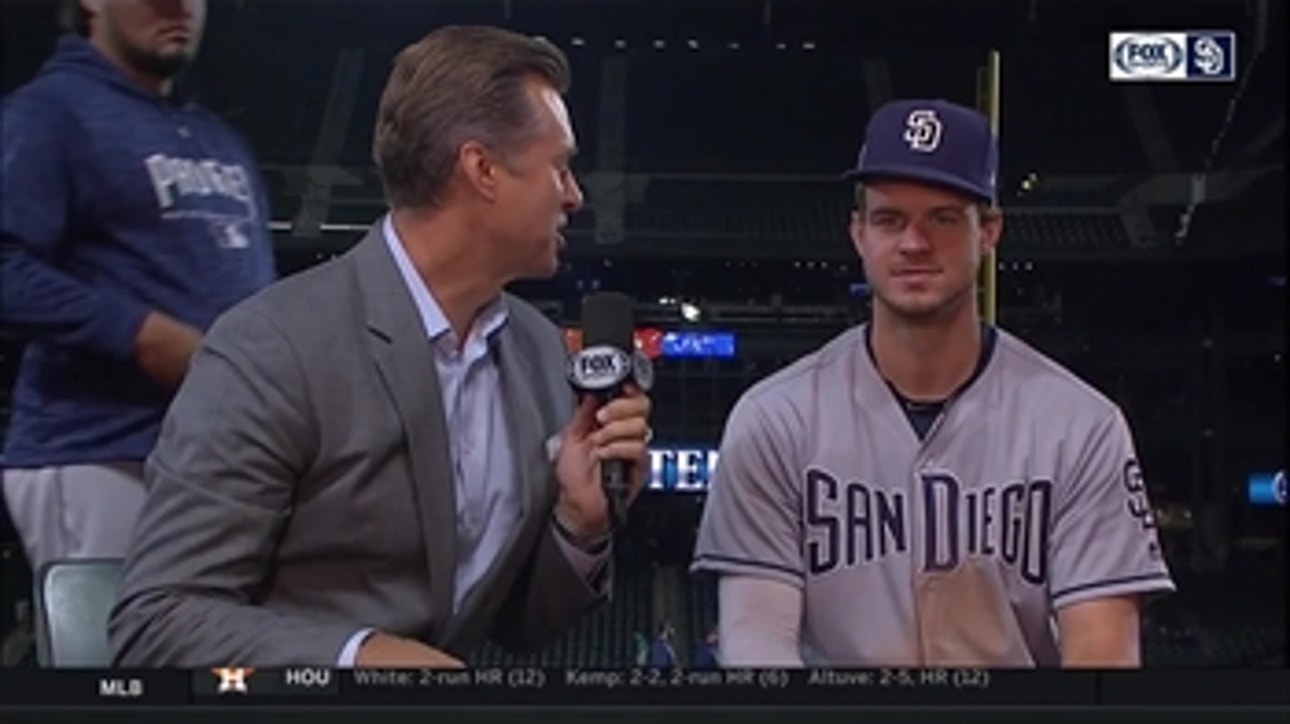 Wil Myers talks about his game-winning double after the 2-1 win