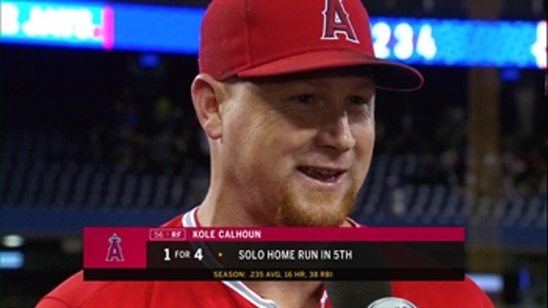 Kole Calhoun reflects on Angels career, being back in Arizona