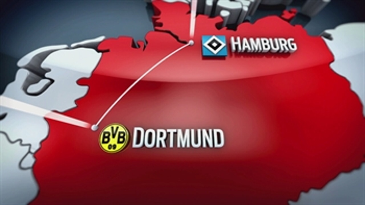 Hamburger SV vs. Borussia Dortmund ' 2016-17 Bundesliga Highlights