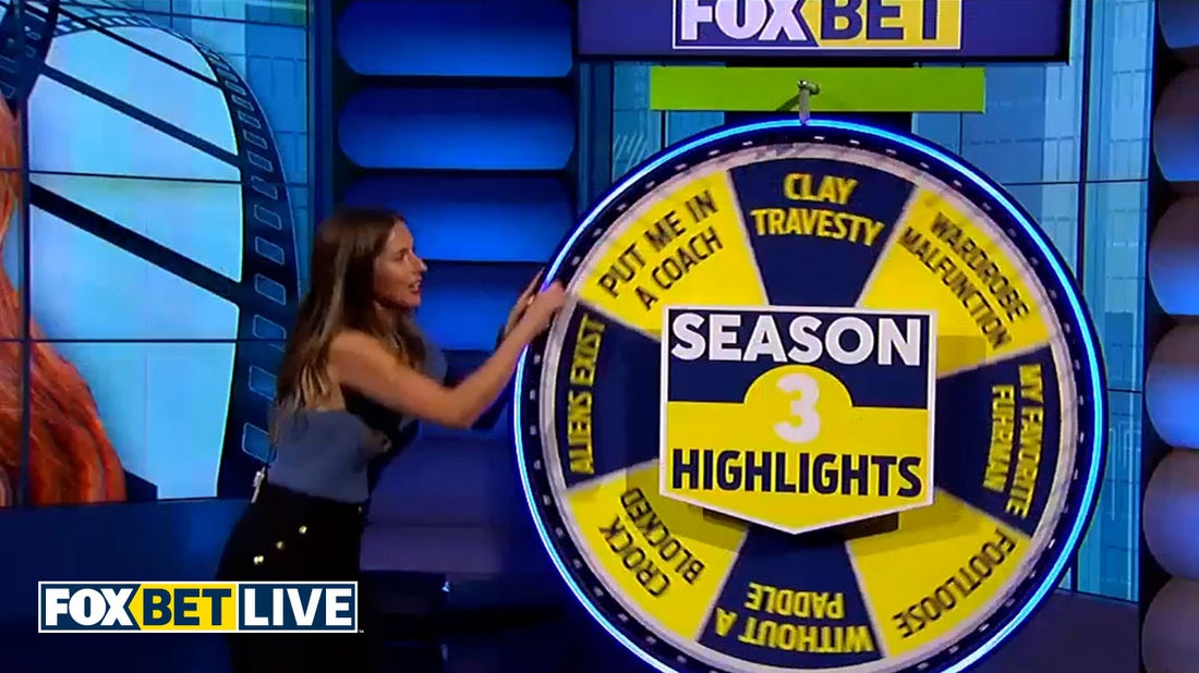 FOX Bet Live crew spin the wheel and share highlights from Season 3 I FOX BET LIVE