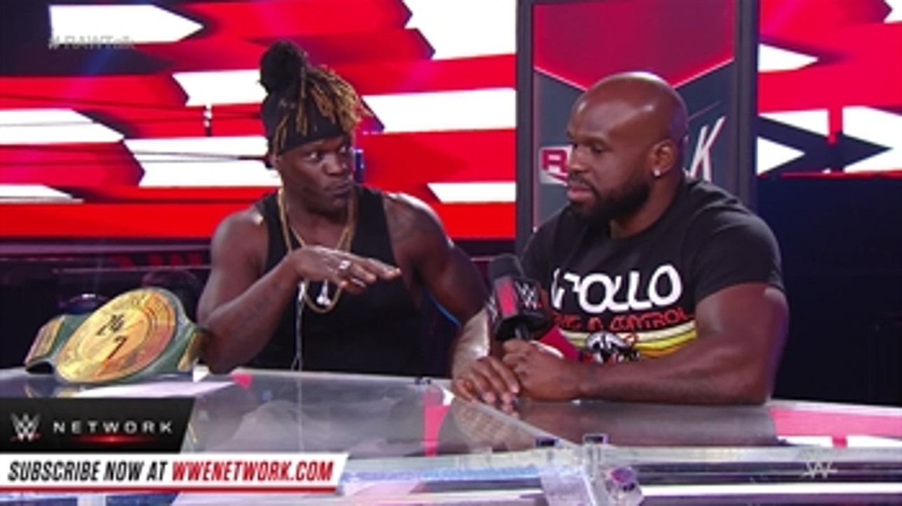 R-Truth motivates Apollo Crews: Raw Talk, Sept. 21, 2020 (WWE Network Exclusive)