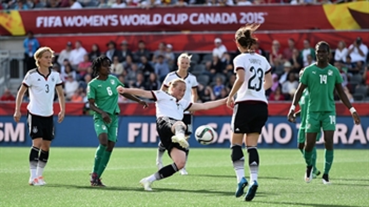 Behringer widens Germany lead over Cote d'Ivoire - FIFA Women's World Cup 2015 Highlights