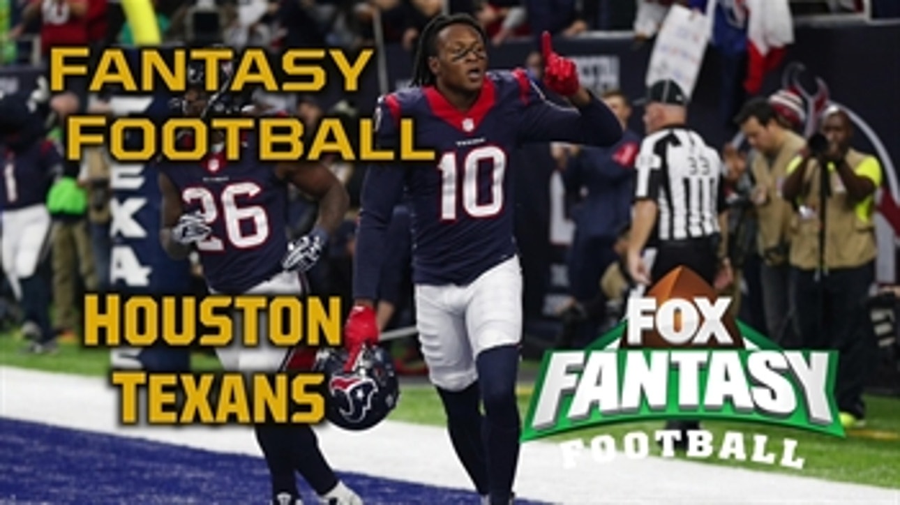 2017 Fantasy Football - Top 3 Houston Texans