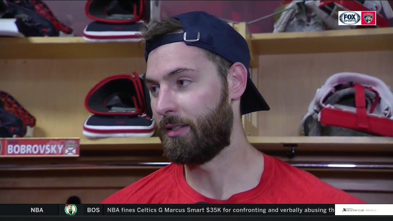 Chris Driedger recaps OT loss to Bruins after 26-save night