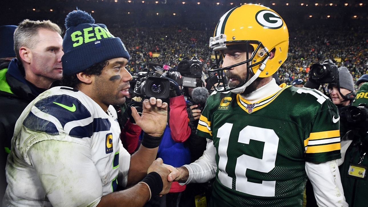 Colin Cowherd makes a case for Russell Wilson to be on the NFL's All-Decade Team over Aaron Rodgers