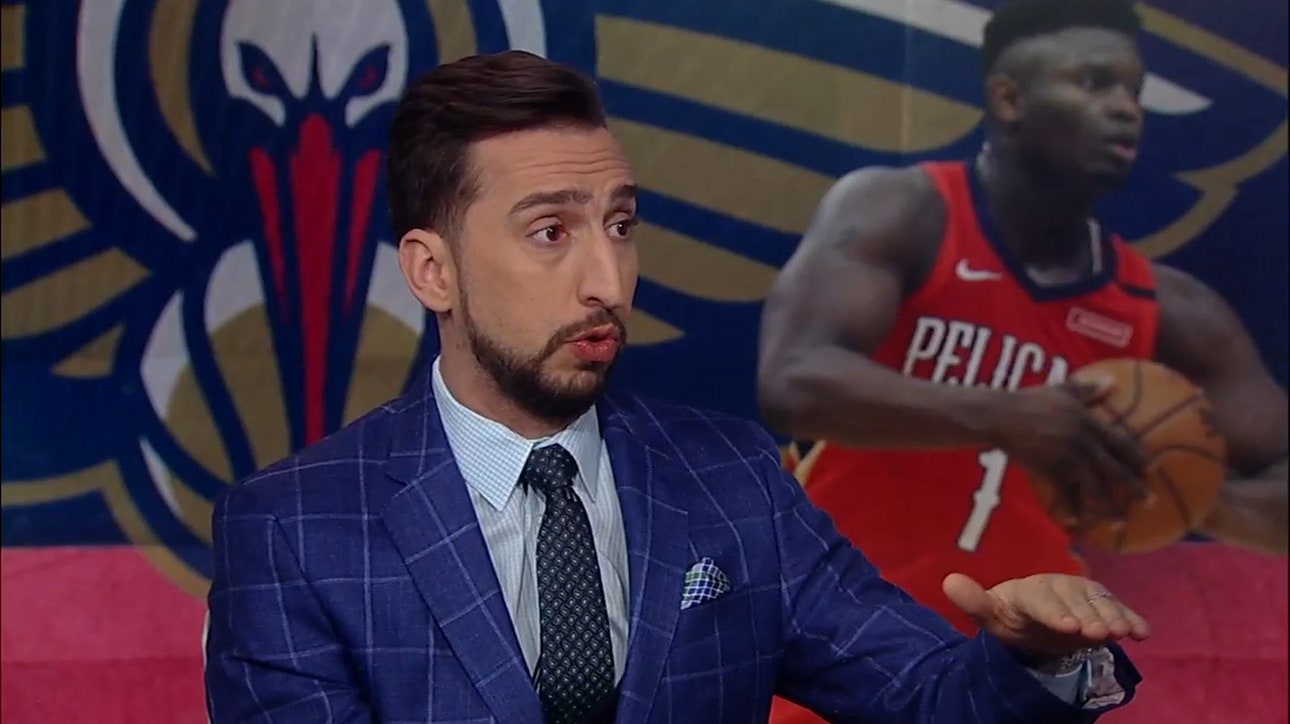 Zion's not phenomenal, he's a phenom! — Nick Wright on Pelicans vs Spurs ' NBA ' FIRST THINGS FIRST
