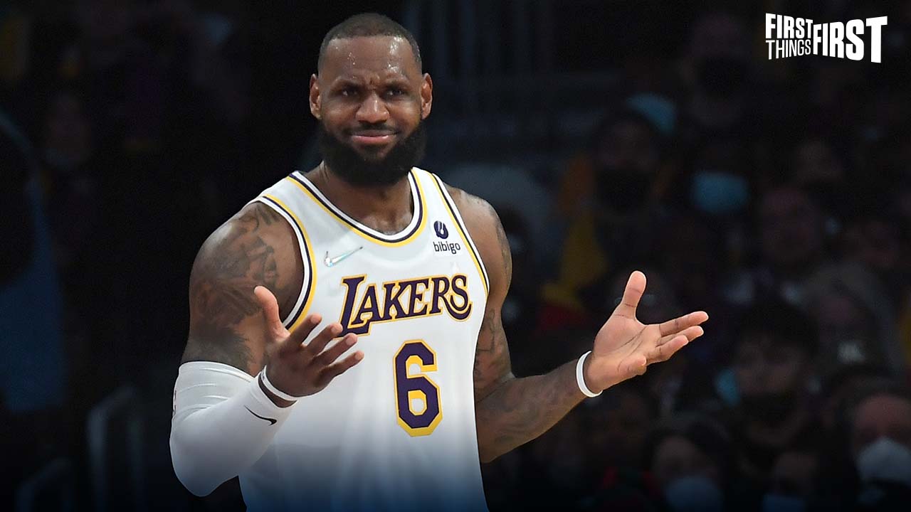 Chris Broussard doesn't blame LeBron James for the Lakers' disastrous season I FIRST THINGS FIRST