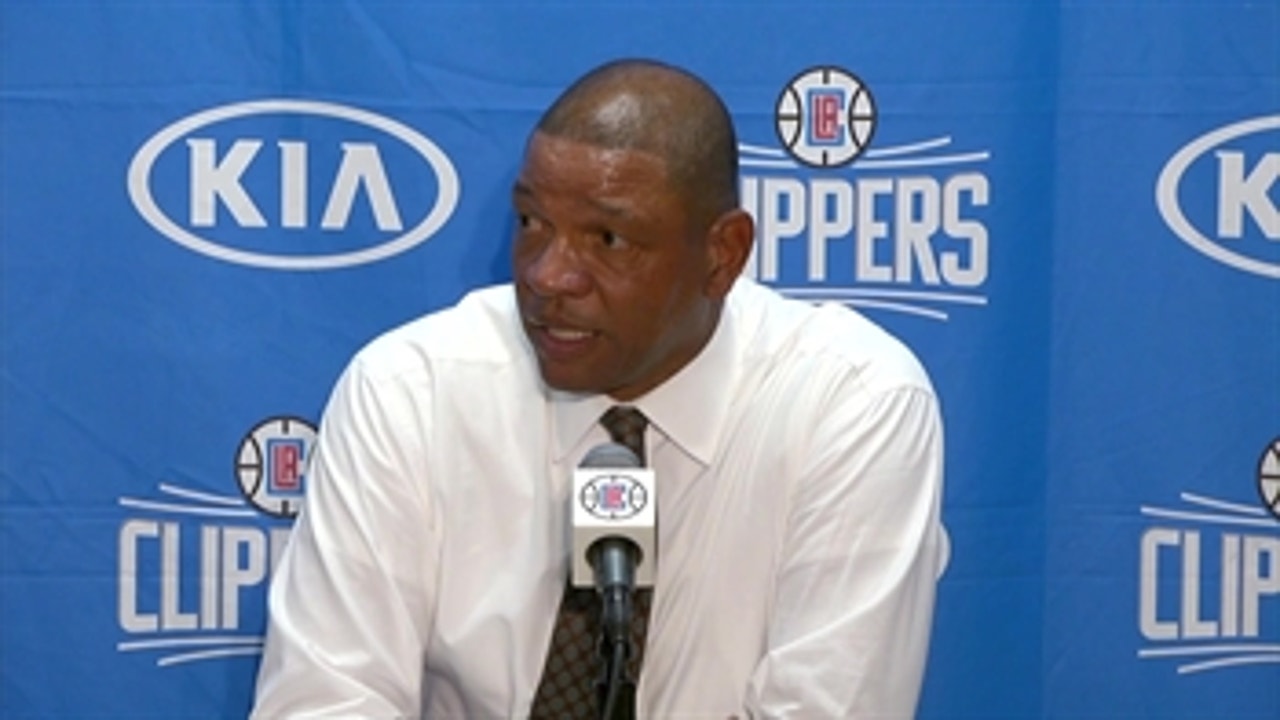 WATCH: Doc Rivers following Clippers narrow win