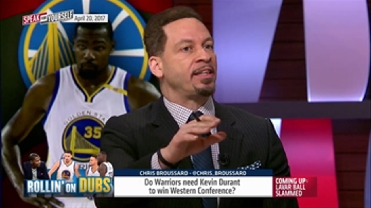 Do the Warriors need Kevin Durant to win the West? | SPEAK FOR YOURSELF