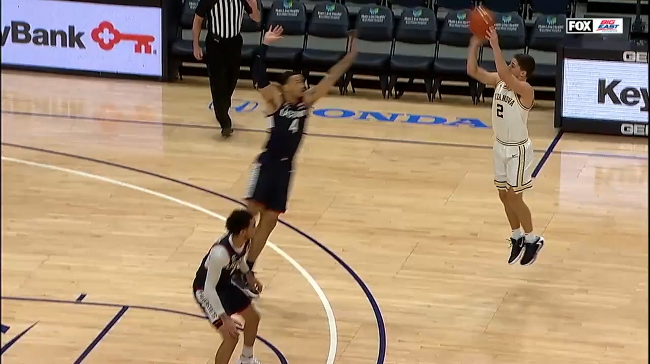 Collin Gillespie's 20-point outburst helps No. 10 Villanova defeat UConn, 68-60