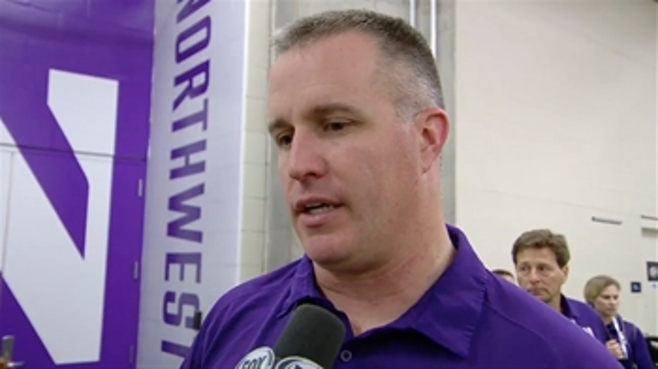 Pat Fitzgerald on losing Big Ten title game to Ohio St.
