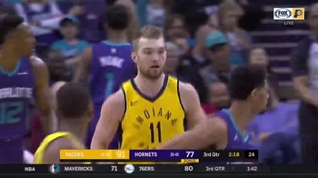 HIGHLIGHTS: Pacers clinch winning road record with victory over Hornets
