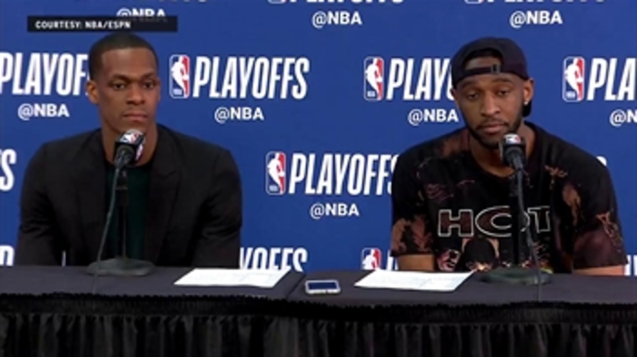 Rajon Rondo on Getting into it with Draymond in Game 3 ' Warriors at Pelicans