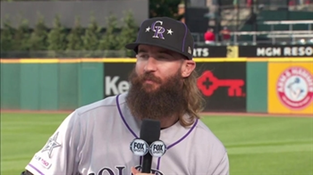 Charlie Blackmon on another great season without shaving his beard
