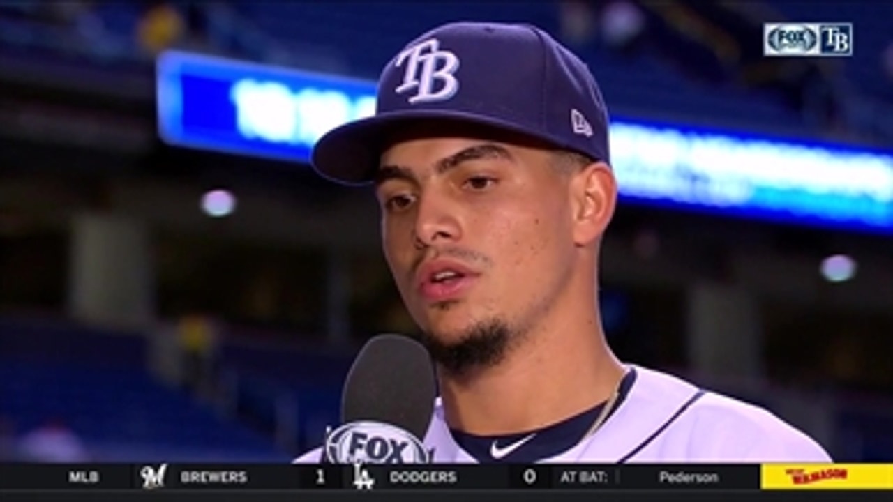 Willy Adames on Rays' hot bats, starting at shortstop
