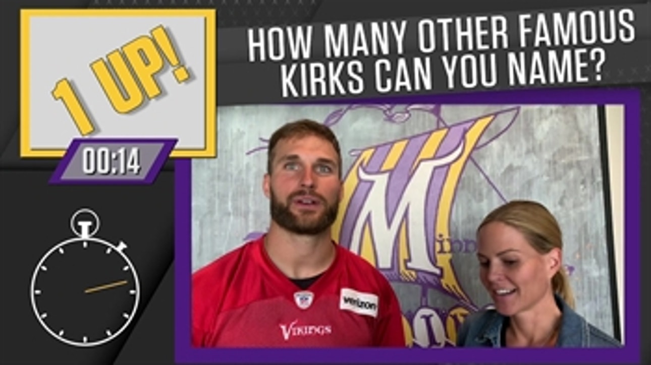 Kirk Cousins explains what happens when people call him 'Kurt' (and it happens A LOT) ' 1 UP 1 DOWN