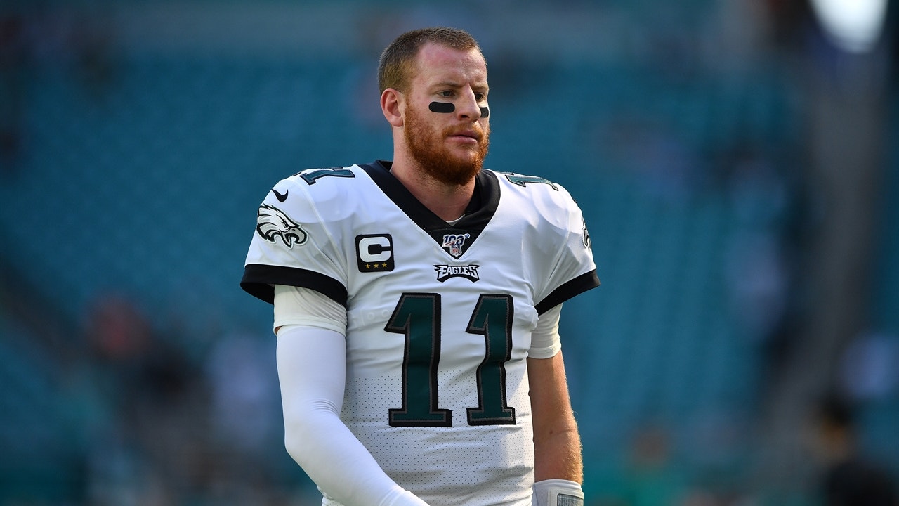 Skip Bayless: Carson Wentz is grinding his teeth over Pederson's statements about playing Hurts
