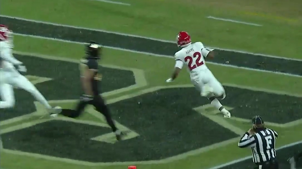 Kay'ron Adams hauls in 62-yard touchdown, pulls Rutgers within three of Purdue