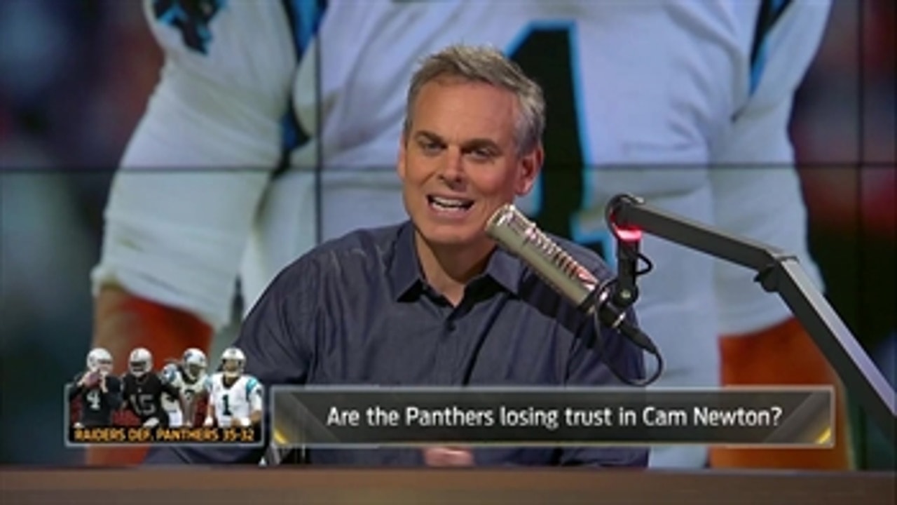 Are the Carolina Panthers losing trust in QB Cam Newton? ' THE HERD