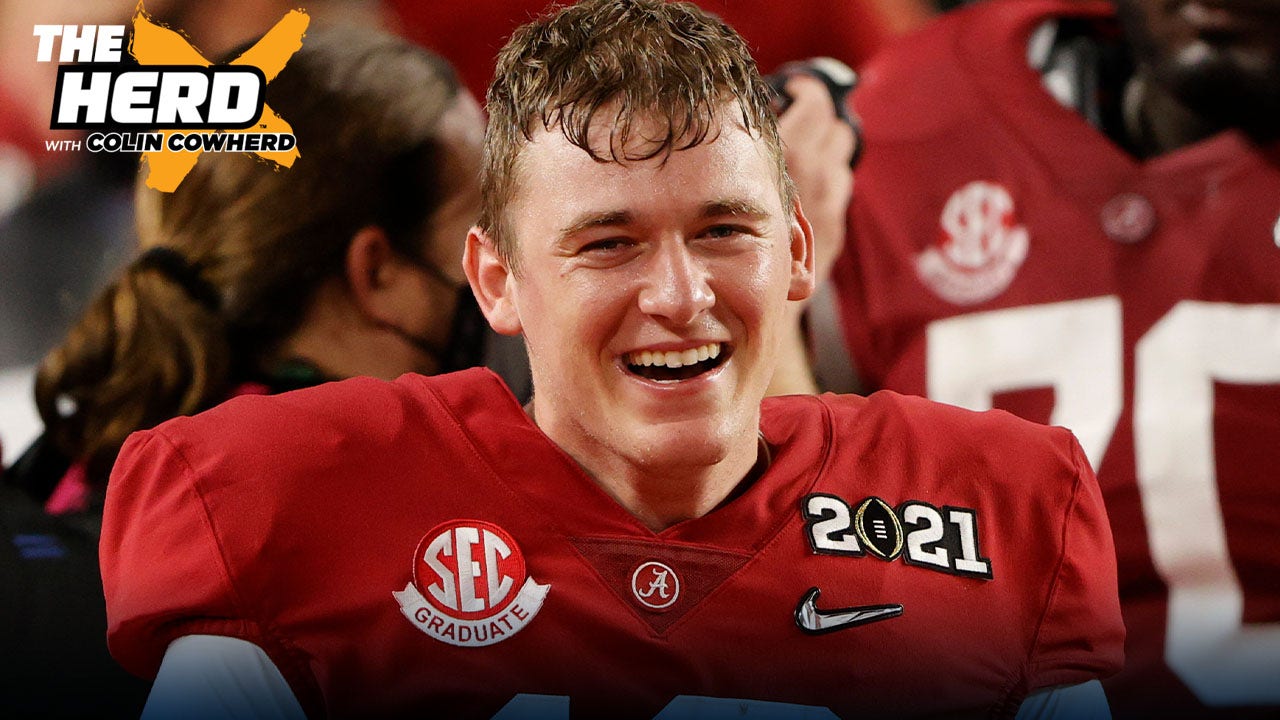 Colin Cowherd breaks down why 49ers are targeting Mac Jones | THE HERD