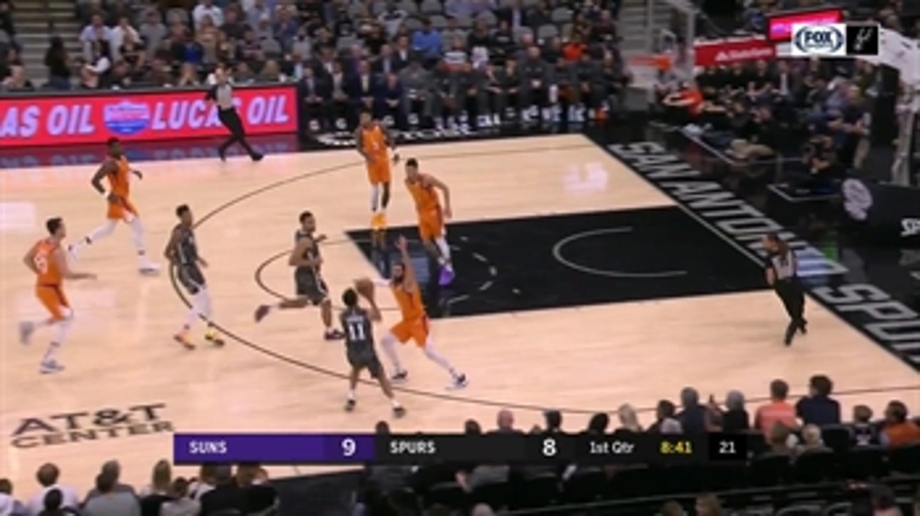 HIGHLIGHTS: Bryn Forbes Nails the 3-Pointer in the 1st