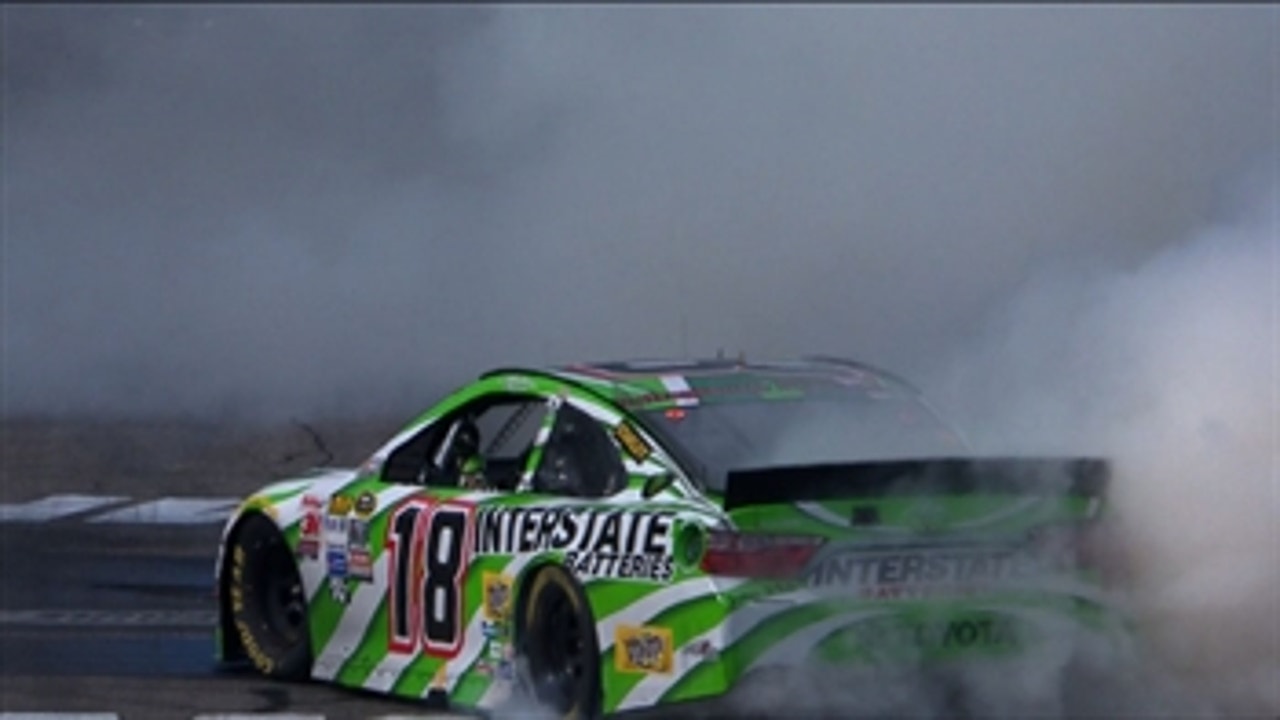 CUP: Kyle Busch Gets 3rd Win of the Season - Loudon 2015