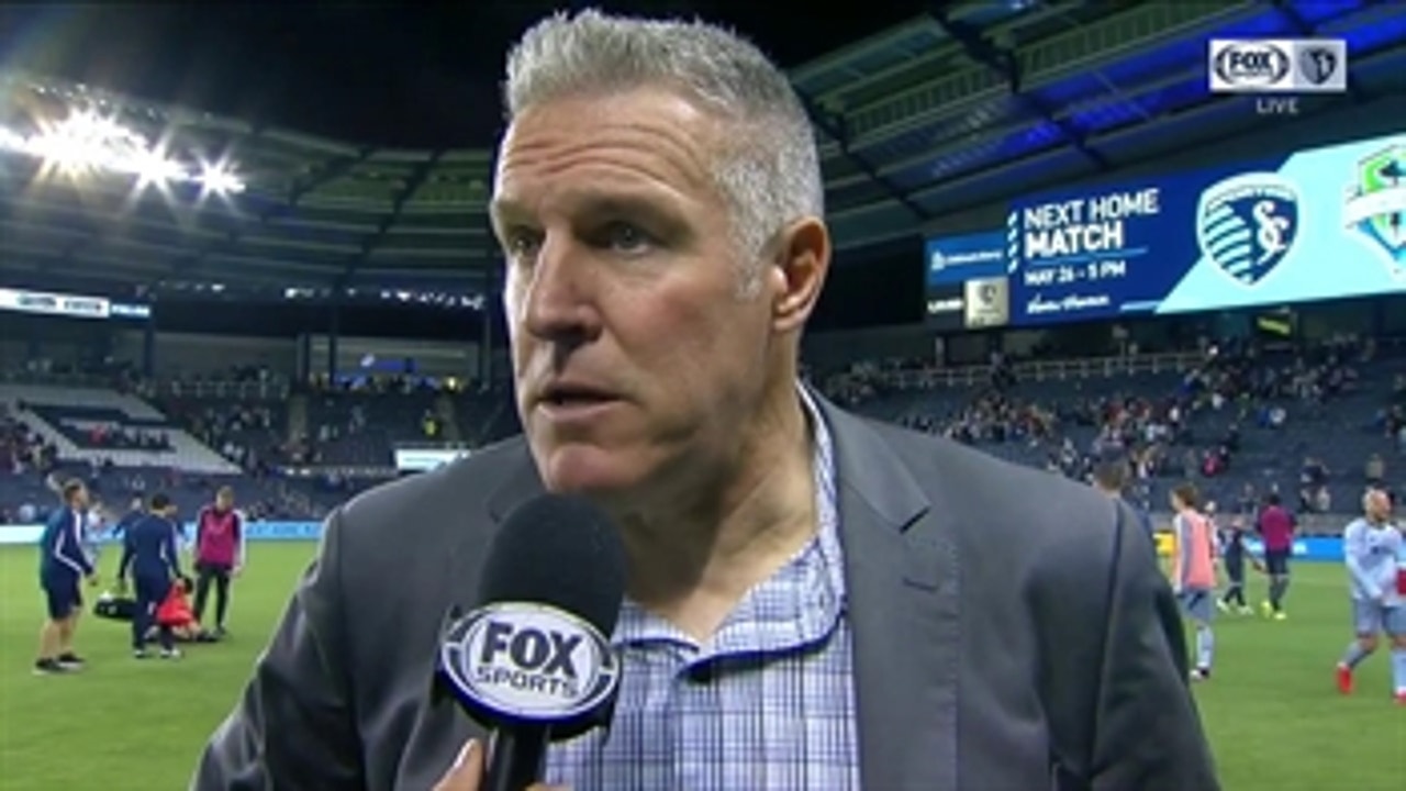 Peter Vermes: 'We were just a little unlucky there at the end'