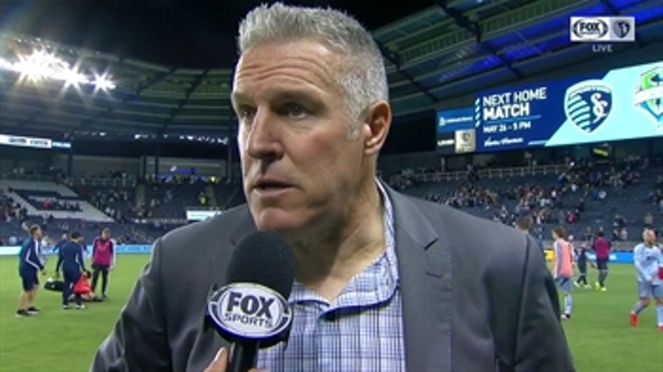 Peter Vermes: 'We were just a little unlucky there at the end'
