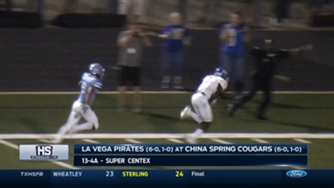 High School Scoreboard Live: La Vega vs. China Spring