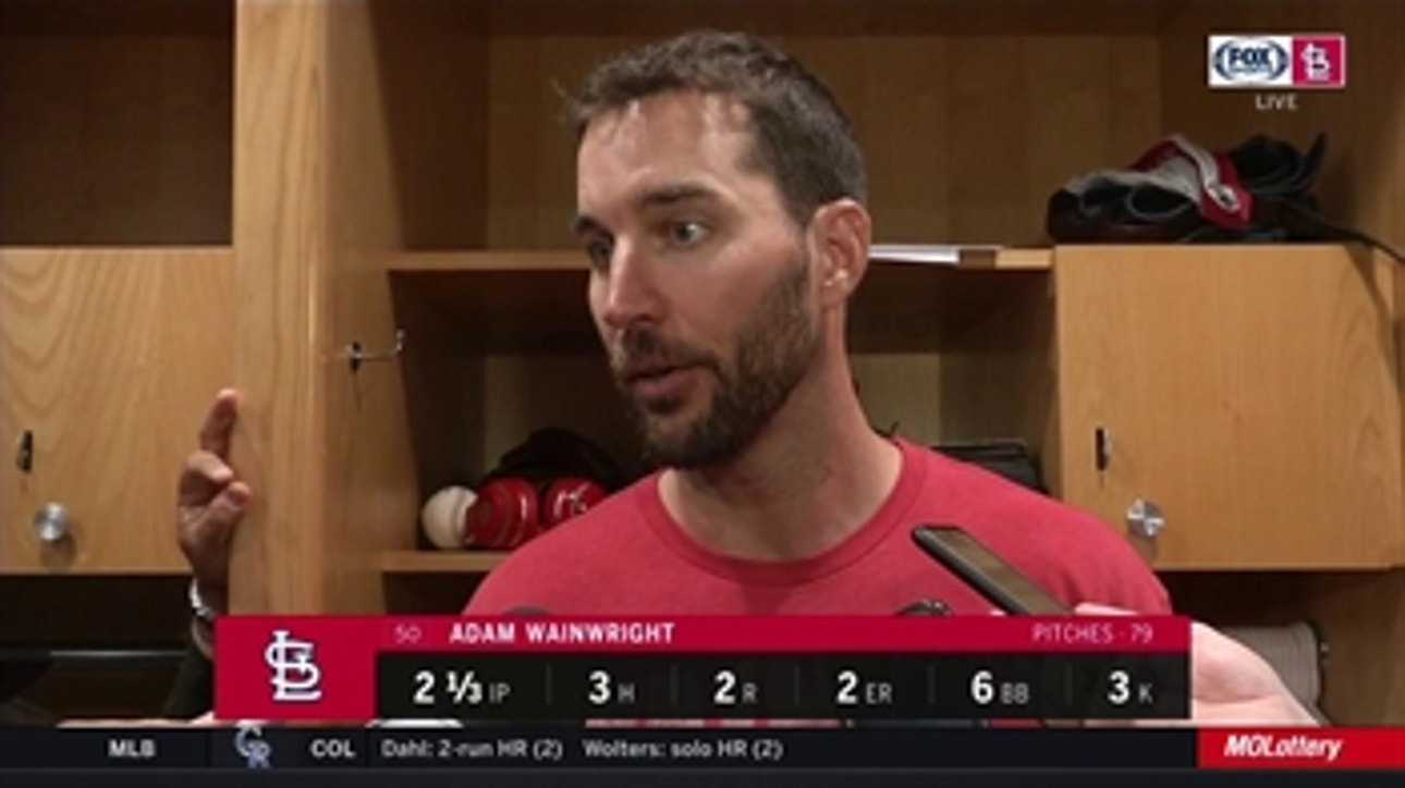 Adam Wainwright: Nagging elbow soreness is 'something I need to get out of me'