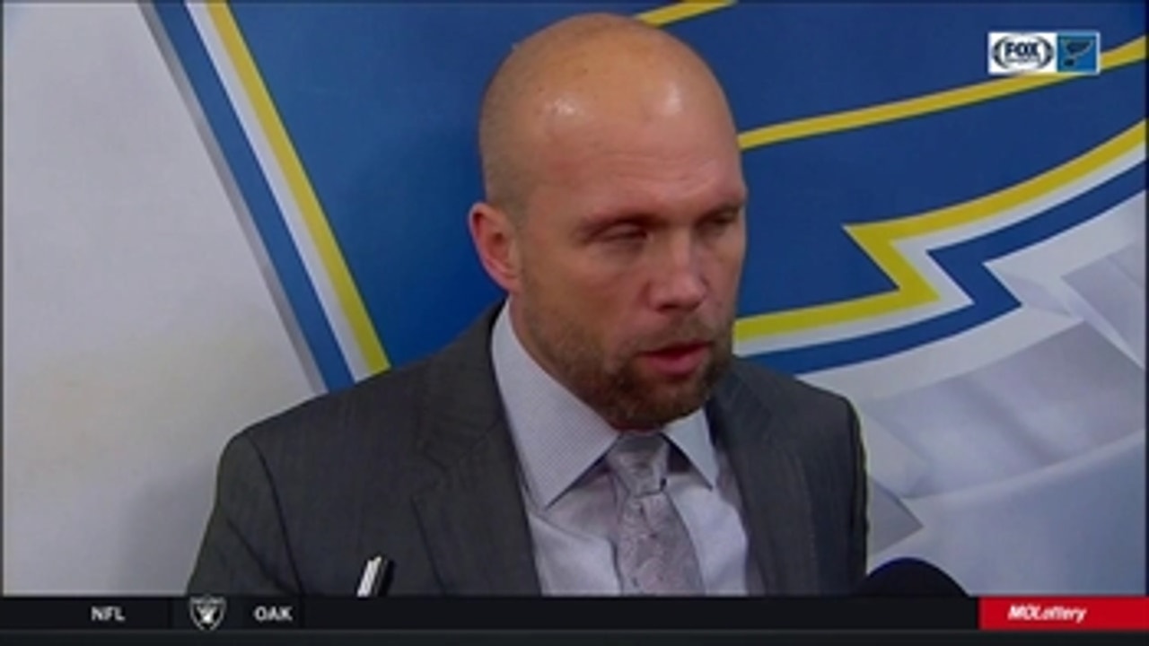 Yeo on Blues loss: 'Too many shots against...that's not us'
