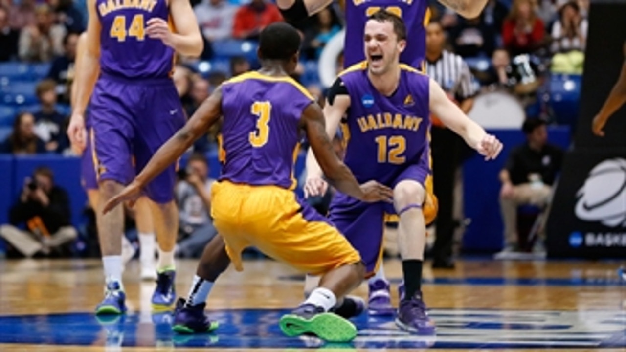Albany sees off Mount St. Mary's in play-in game