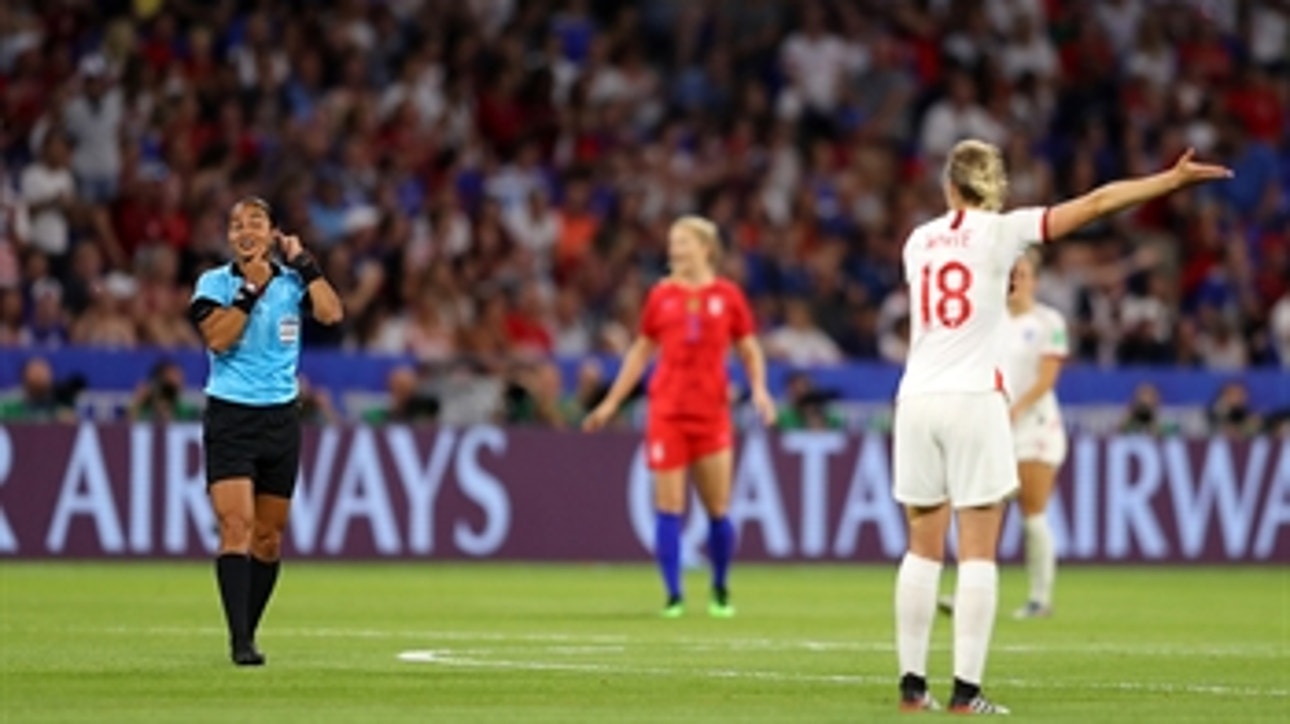England equalizer disallowed after VAR rules Ellen White offside vs. U.S. ' 2019 FIFA Women's World Cup™