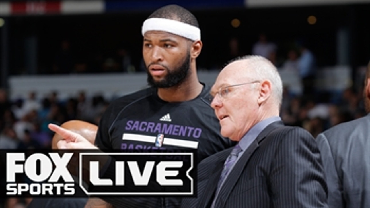 But Why Exactly Is George Karl Wearing a DeMarcus Cousins Jersey?!